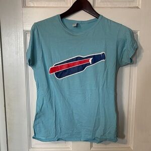 Buffalo Bills T-Shirt with Beer Bottle Graphic